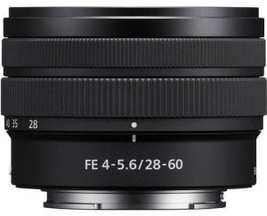 Sony FE f/4-5.6 28-60mm zoom kit lens