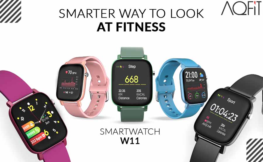 AQFiT W11 Smartwatch Design