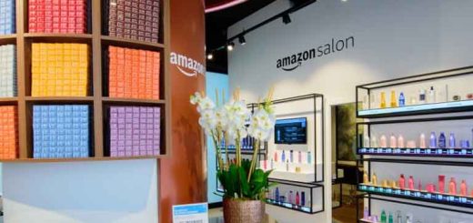 Amazon opens salon in London Augmented Reality Point and learn technology