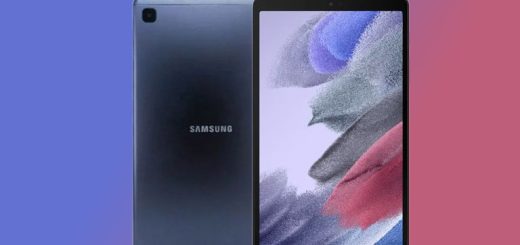 Samsung Galaxy Tab A7 Lite on support page
