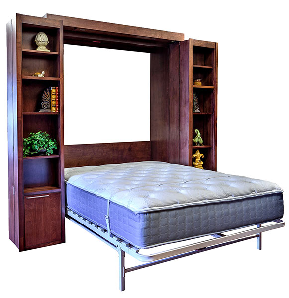 bookcase murphy bed