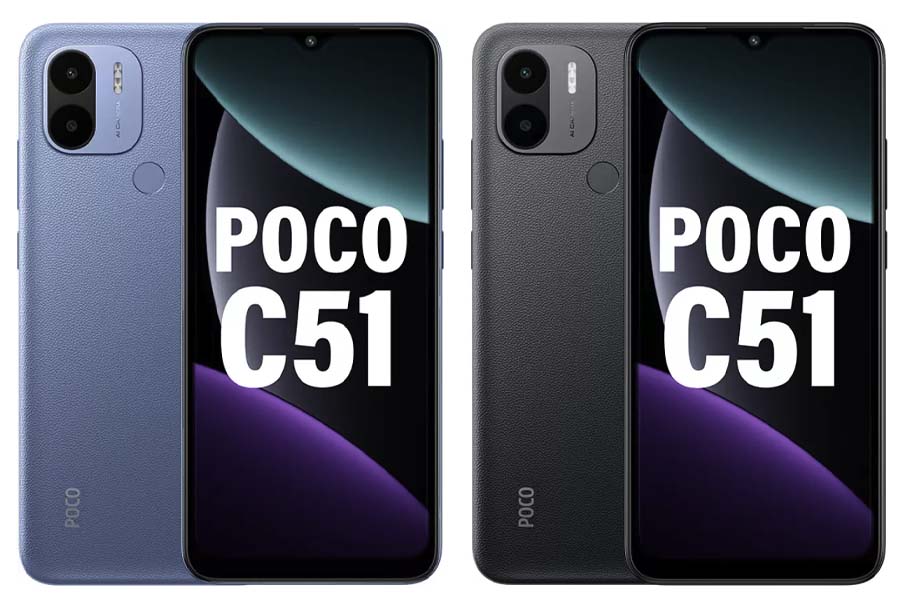Poco C51 Design and Display