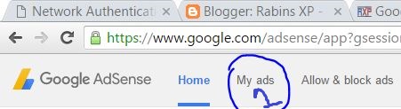 Step 1 - How to add Google Adsense Code on Blog or Website