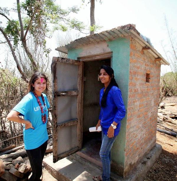 A Remote Area Toilet Courtesy of Selena Gomez