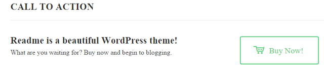Call to Action - Shortcode - Design - Readme WP Responsive RabinsXP HTML5 & CSS3 Website Template