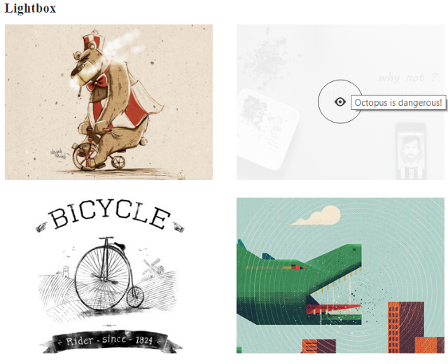 Lightbox- Shortcode - Design - Readme WP Responsive RabinsXP HTML5 & CSS3 Website Template