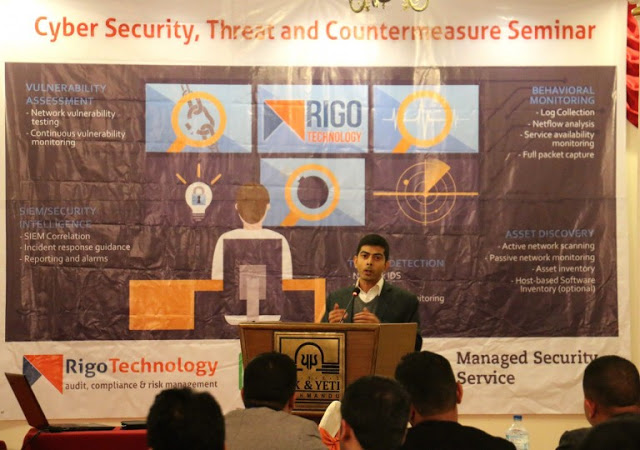 Nepal Cyber Security, Threat and Countermeasure Seminar - RabinsXP