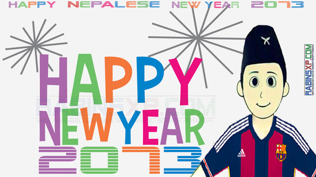 HAPPY NEPALESE NEW YEAR 2073 FC BARCELONA