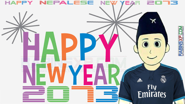 HAPPY NEPALESE NEW YEAR 2073 MANCHESTER REAL MADRID FC