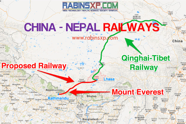 China Nepal Railways / CHINA - NEPAL RAILWAYS TO KERUNG, KATHMANDU, POKHARA AND LUMBINI