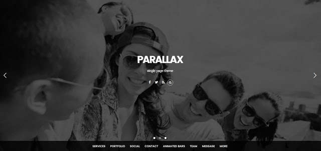 Parallax - Multipurpose Parallax Scrolling Theme