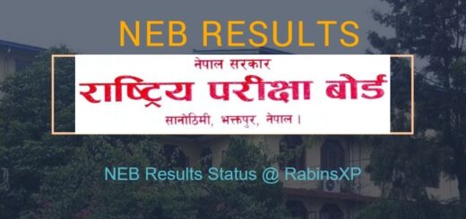 NEB Class XI Result 2074 Published Status