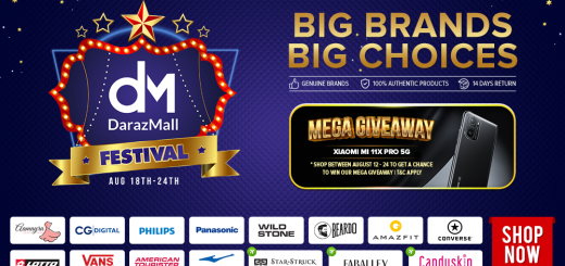 Daraz's Daraz Mall Festival Campaign: Discounts, Offers, Deals