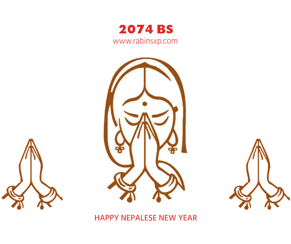 Happy New Year 2074 BS