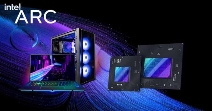 Intel Arc announced for graphics cards Alchemist GPU launch date specs features