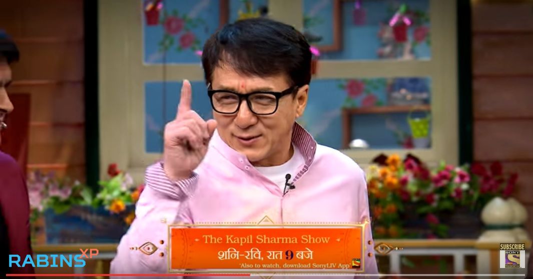 Jackie Chan in The Kapil Sharma Show