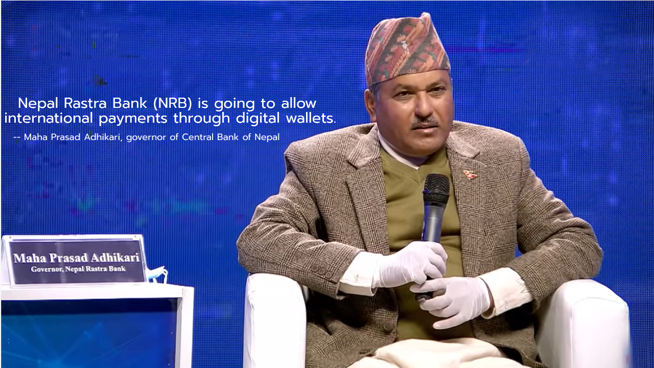 governer of nepal rastra bank speaking about NRB rule to allow 500 USD international transation