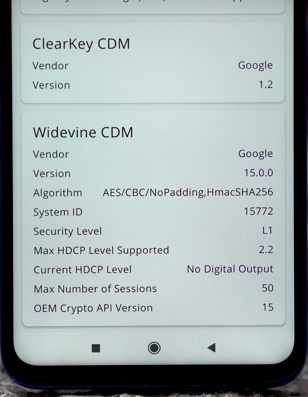 Widevine CDM and ClearKey CDM - Poco X2 Nepal