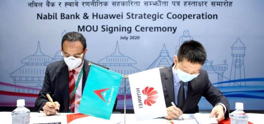 Nabil Bank & Huawei Strategic cooperation MOU signing ceremony